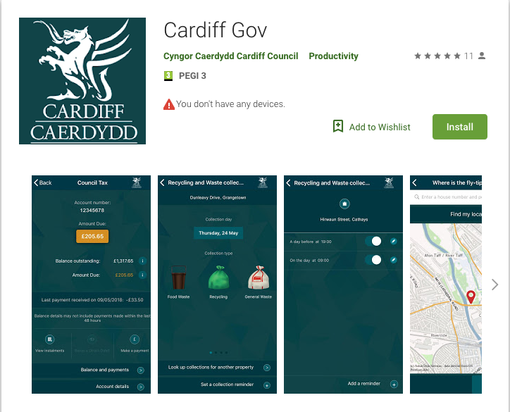 Cardiff Council launches the ‘Cardiff Gov' App Government Business