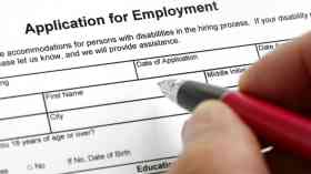 Work application form