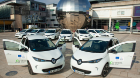 New electric vehicle fleet for hire in Bristol