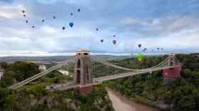 Hot air balloons and Banksy in Bristol