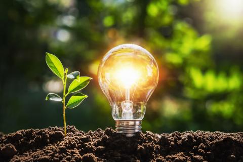 Greener energy concept