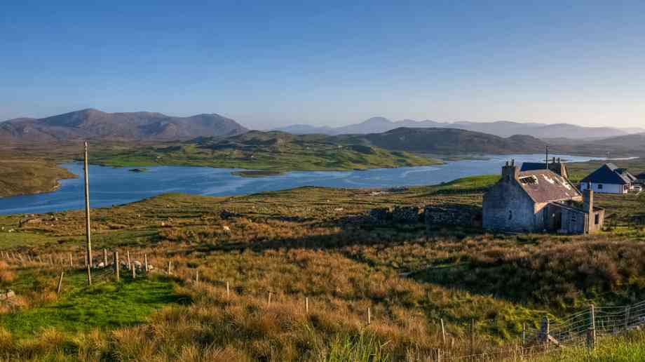 House on rural island