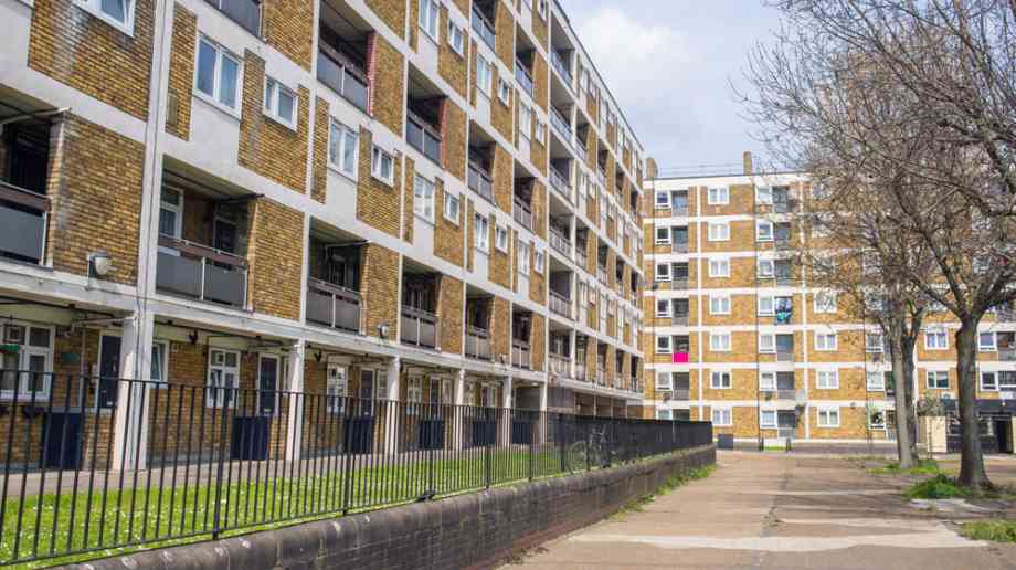 Block of council flats in Hackney