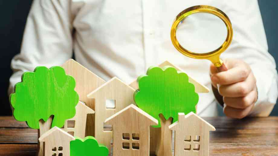 Wooden trees and houses. Wooden trees and houses.
