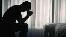Man depressed.