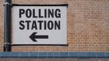 Polling Station sign
