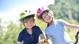 Kids cycling