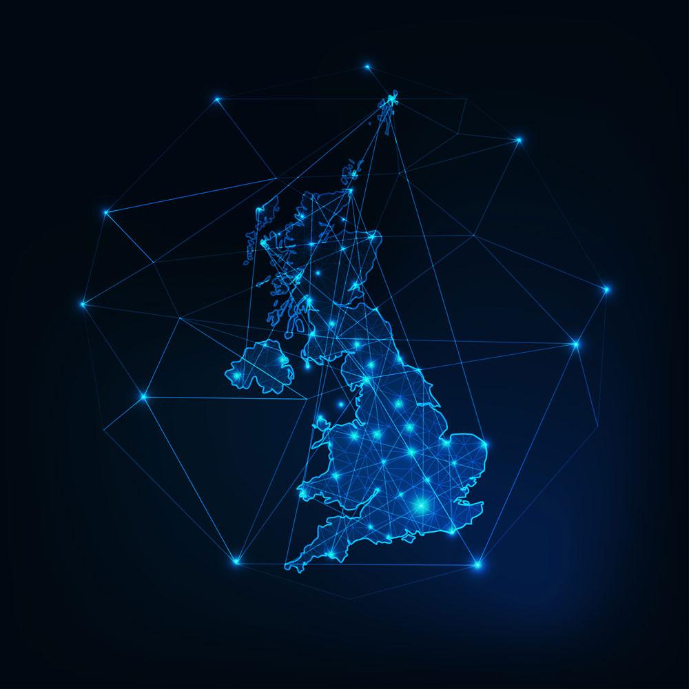 UK map
