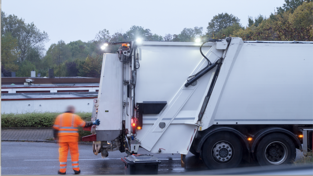 Waste lorry