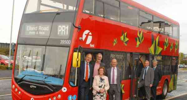 Leeds' fully electric double-decker bus